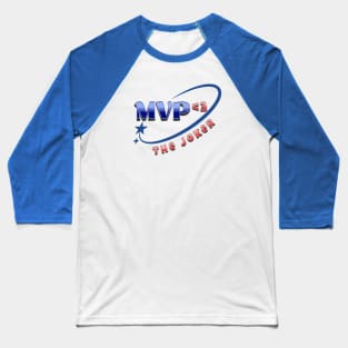 Nikola Jokic MVP - 3 Times Baseball T-Shirt